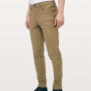 LULULEMON ABC Slim Warpstreme On The Move In Artifact Pants 36 W